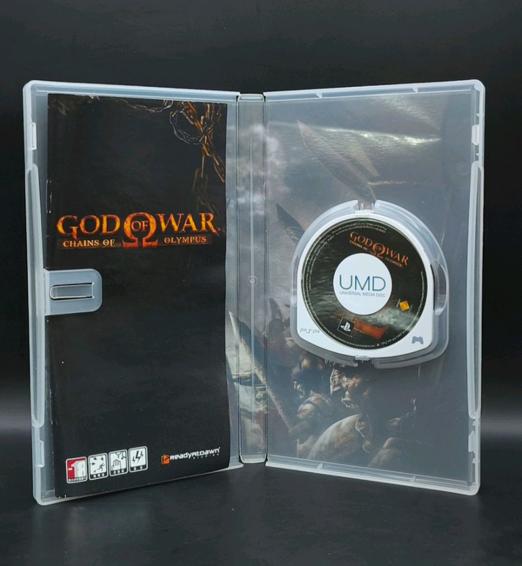 PSP 명작 정발 한글 갓오브워 체인 오브 올림푸스 이미지