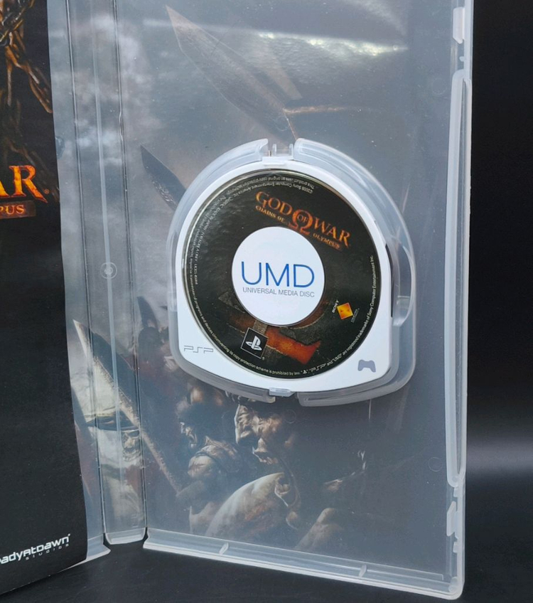 PSP 명작 정발 한글 갓오브워 체인 오브 올림푸스 이미지