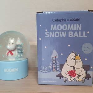 무민 스노우볼 새제품 이미지