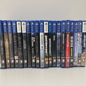 플레이스테이션 게임 타이틀 모음 이미지