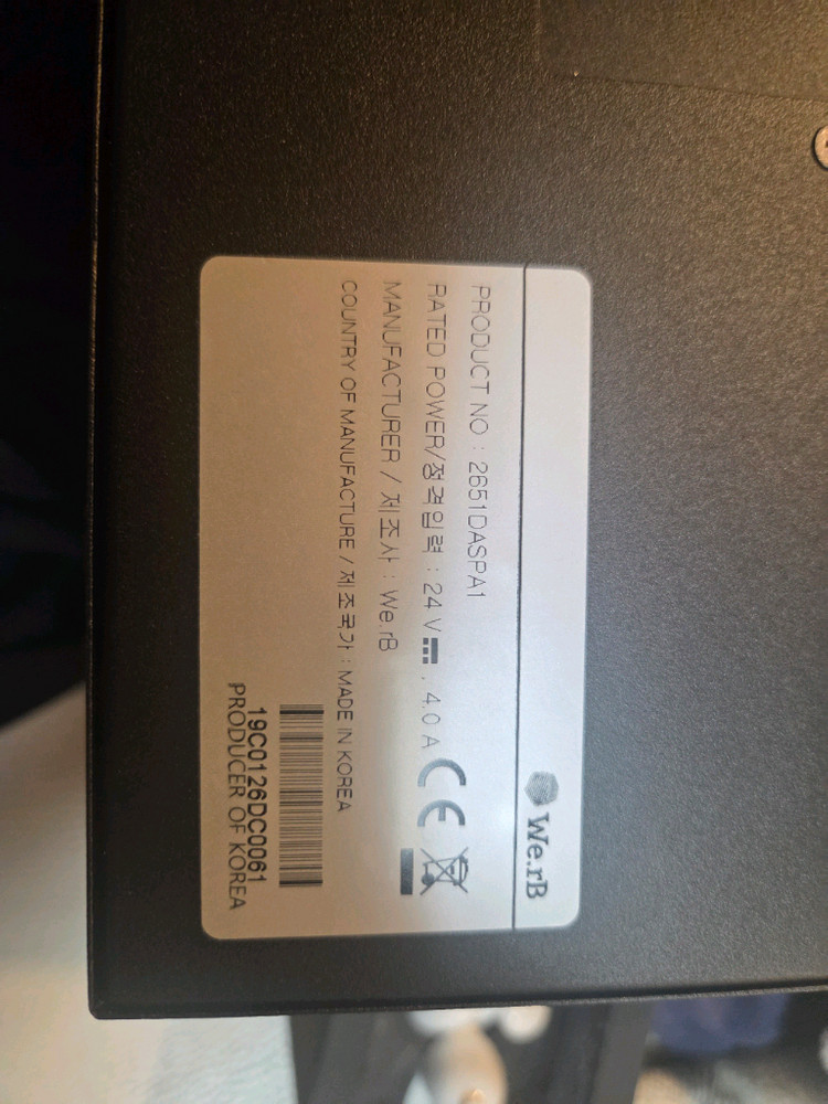 산업용 태블릿형 모니터 미사용품 팝니다 이미지