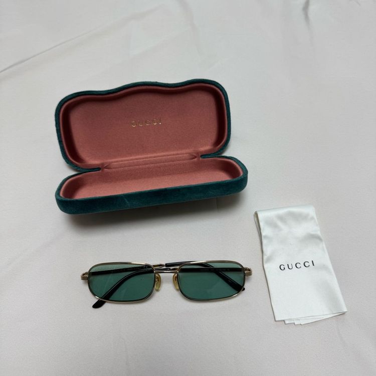 구찌 GG1457S 005 스퀘어 메탈 선글라스 이미지