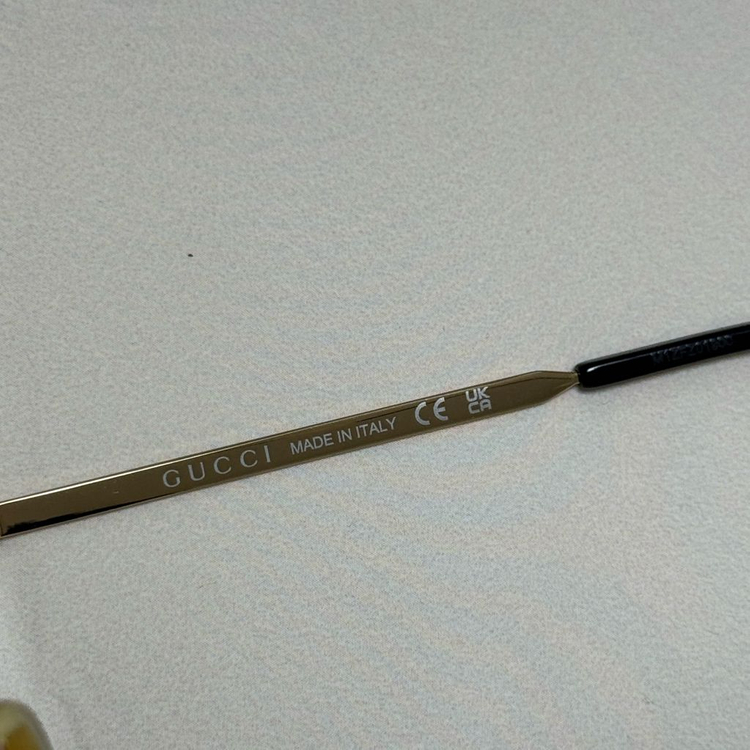 구찌 GG1457S 005 스퀘어 메탈 선글라스 이미지