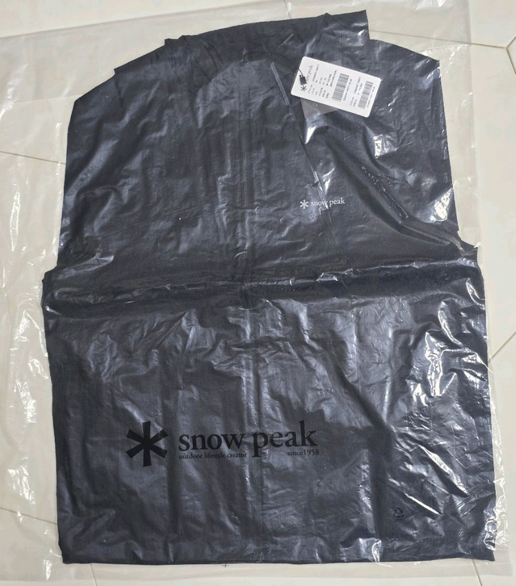 스노우피크 바람막이 피코 초경량 여성 바람막이 블랙 M(새상품) 이미지