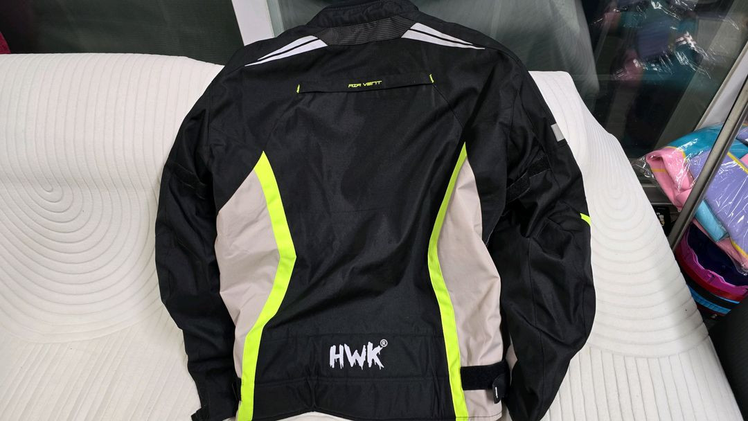 HWK 오토바이 자켓 3XL+알파인스타 바지38 이미지