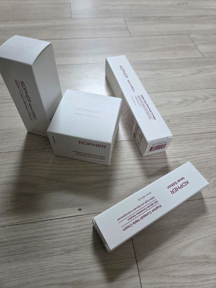 코페르 화장품4종(앰플,수분크림,기미크림,폼클렌징) 이미지