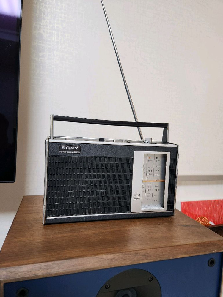 소니(sony)라디오 TFM7200W 트랜지스터빈티지 라디오.희귀품 이미지