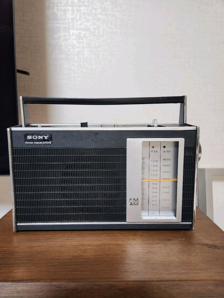 소니(sony)라디오 TFM7200W 트랜지스터빈티지 라디오.희귀품 이미지