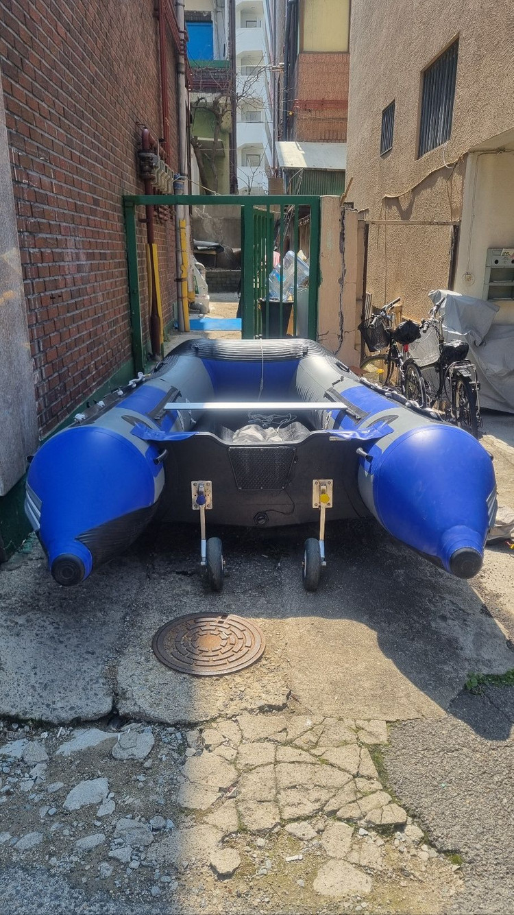 고무보트+모터(야마하15) 이미지