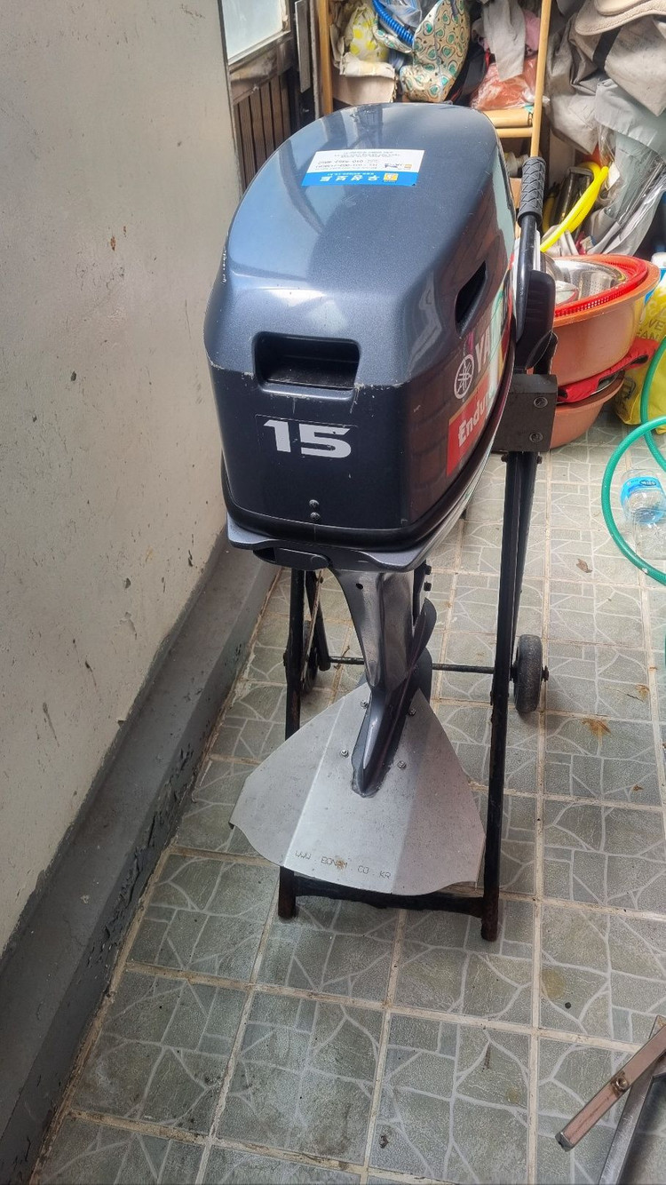 고무보트+모터(야마하15) 이미지