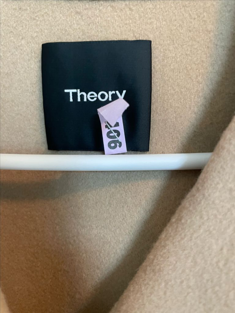 띠어리 캐시미어 코트 정품 이미지