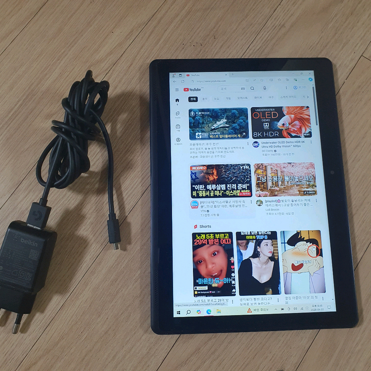 화질좋은 10.1인치 원도우10 태블릿 PC wifi 노트북 모니터 유튜브 이미지
