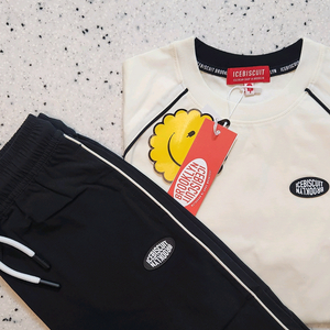 아이스비스킷 반팔 상하세트 점퍼 택포 이미지