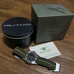 밀리타도 ML14 사파이어 글라스 래커다이얼 이미지