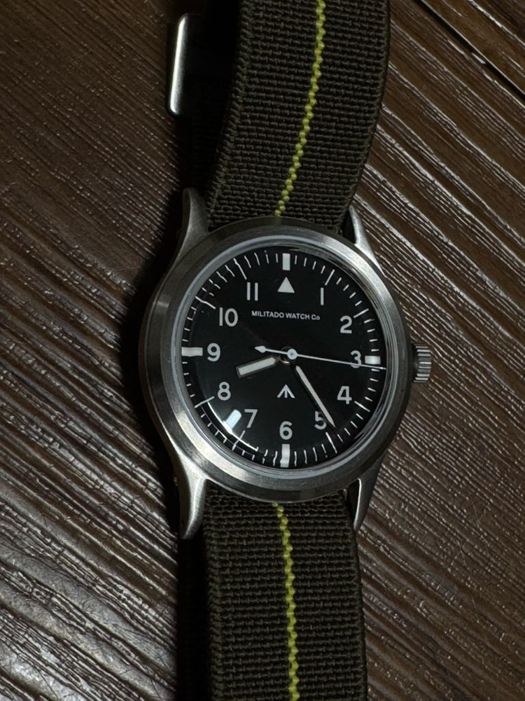 밀리타도 ML14 사파이어 글라스 래커다이얼 이미지