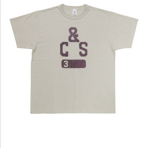 컬렉트피시스 C&S 티셔츠 베이지 M L 사이즈 새상품 이미지
