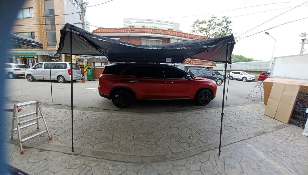 스토리지웍스어닝(2.5m)+메세타 반자동 및 유일,코토어닝,트랩오버랜드 180도 270도,신형 경량 270도 어닝등 이미지