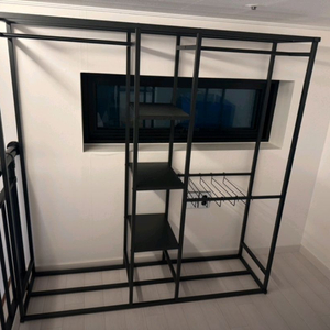 무료배송]시스템 행거 철제 옷장 바지걸이 선반 드레스룸 이미지