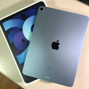 아이패드 에어4세대 스카이블루 이미지