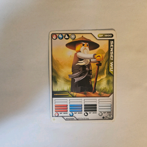 정품 닌자고 카드 마스터우, 가마돈, 콜, 팡수에이 이미지