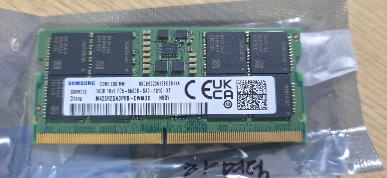 삼성 ddr5 5600 16Gb 노트북램 이미지