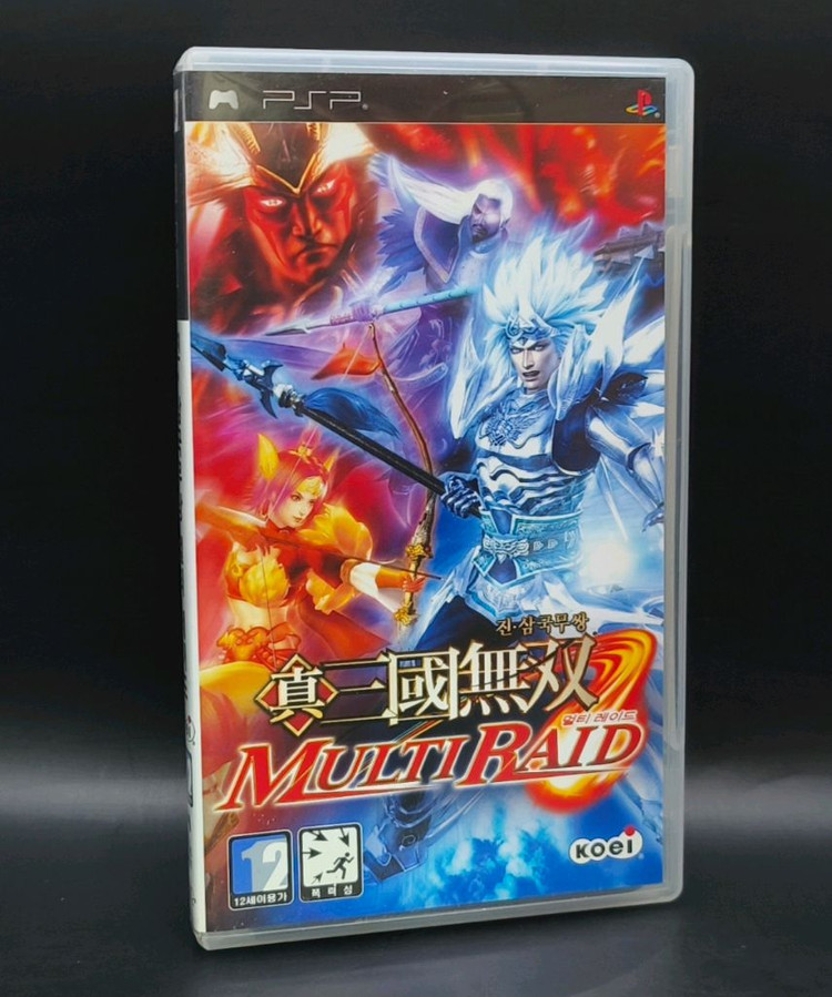 PSP 정발 한글 진삼국무쌍 멀티레이드 진무쌍 각성으로 변신! 이미지