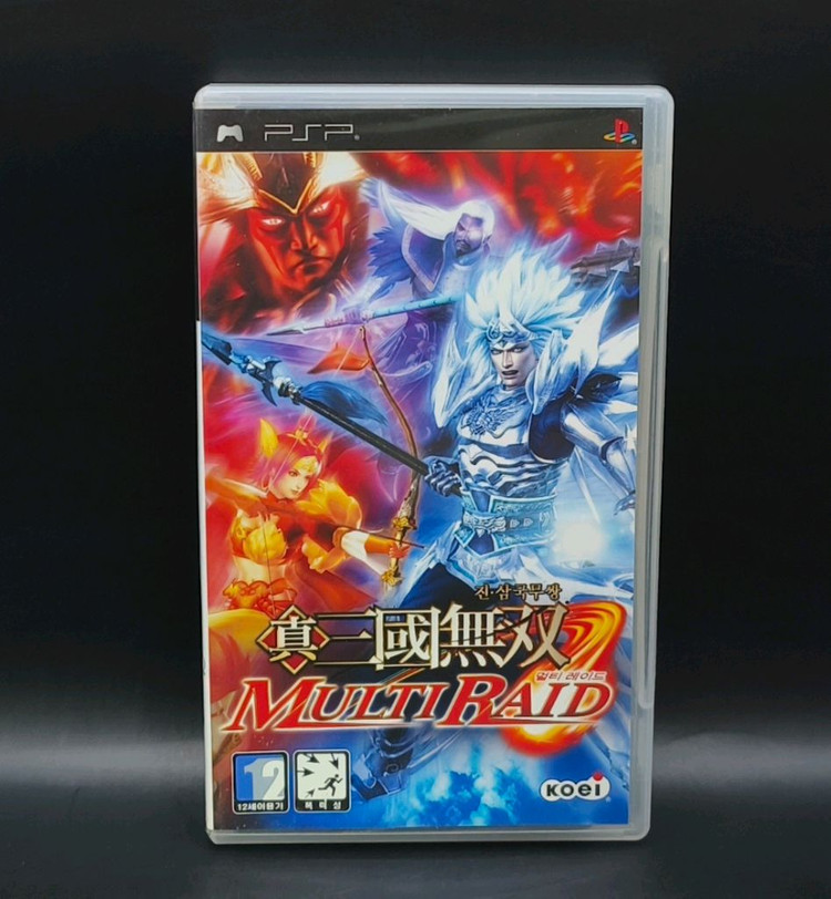 PSP 정발 한글 진삼국무쌍 멀티레이드 진무쌍 각성으로 변신! 이미지