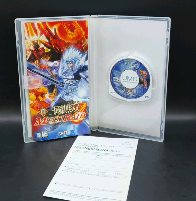 PSP 정발 한글 진삼국무쌍 멀티레이드 진무쌍 각성으로 변신! 이미지