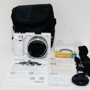 [소니] A6000 화이트 미러리스 카메라팝니다. 이미지