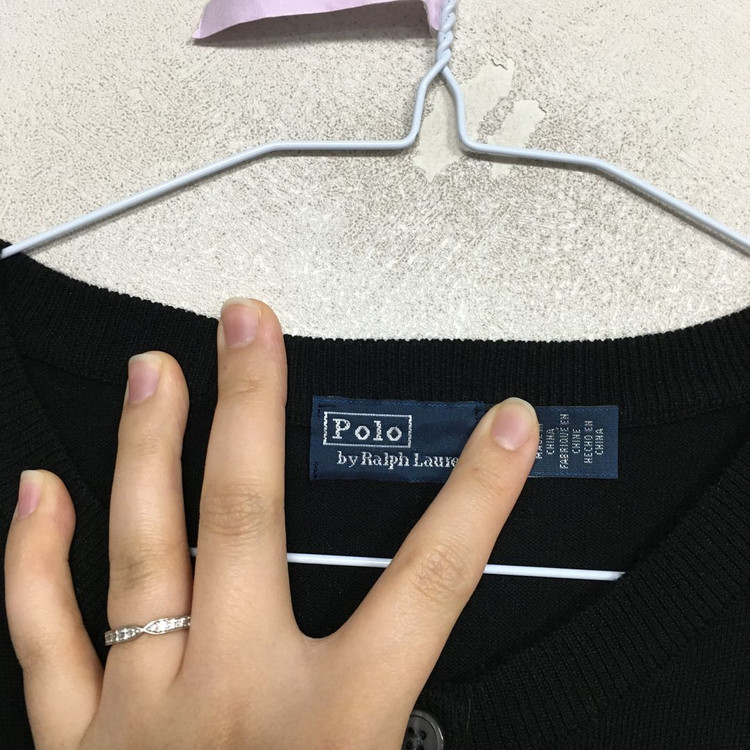 랄프로렌폴로 여성 포니로고 니트 가디건 L 이미지