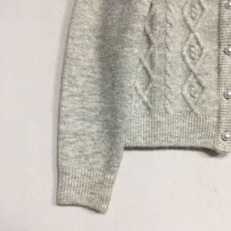 보카바카 멜란지 케이블 가디건 이미지