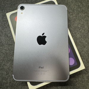 아이패드미니6 64기가 셀룰러 퍼플 색상 이미지