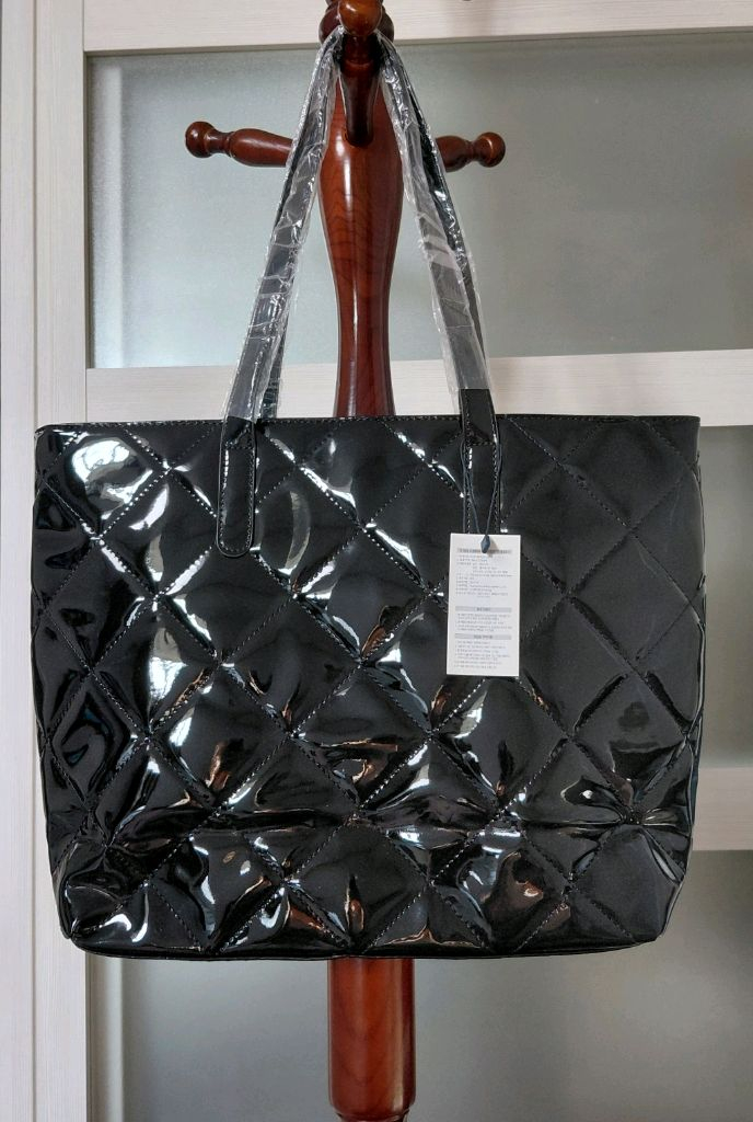 아가타 퀼팅 에나멜 숄더백&나이스데이 숄더백 이미지