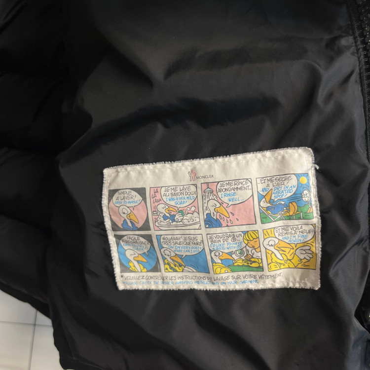[정품] 몽클레어 클루니 남성패딩 블랙 이미지