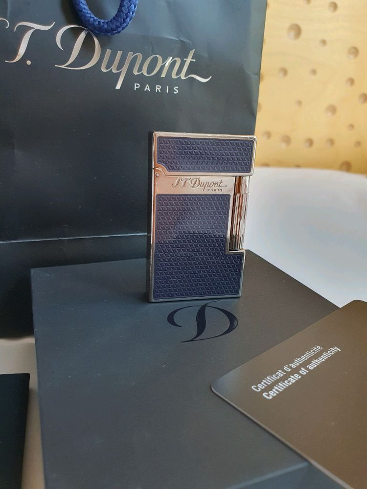 [백화점판,풀세트] 듀퐁라이터 라인2 신형 ca16252 길로시 팔라듐 백금 쌍불 듀퐁 라이타 이미지