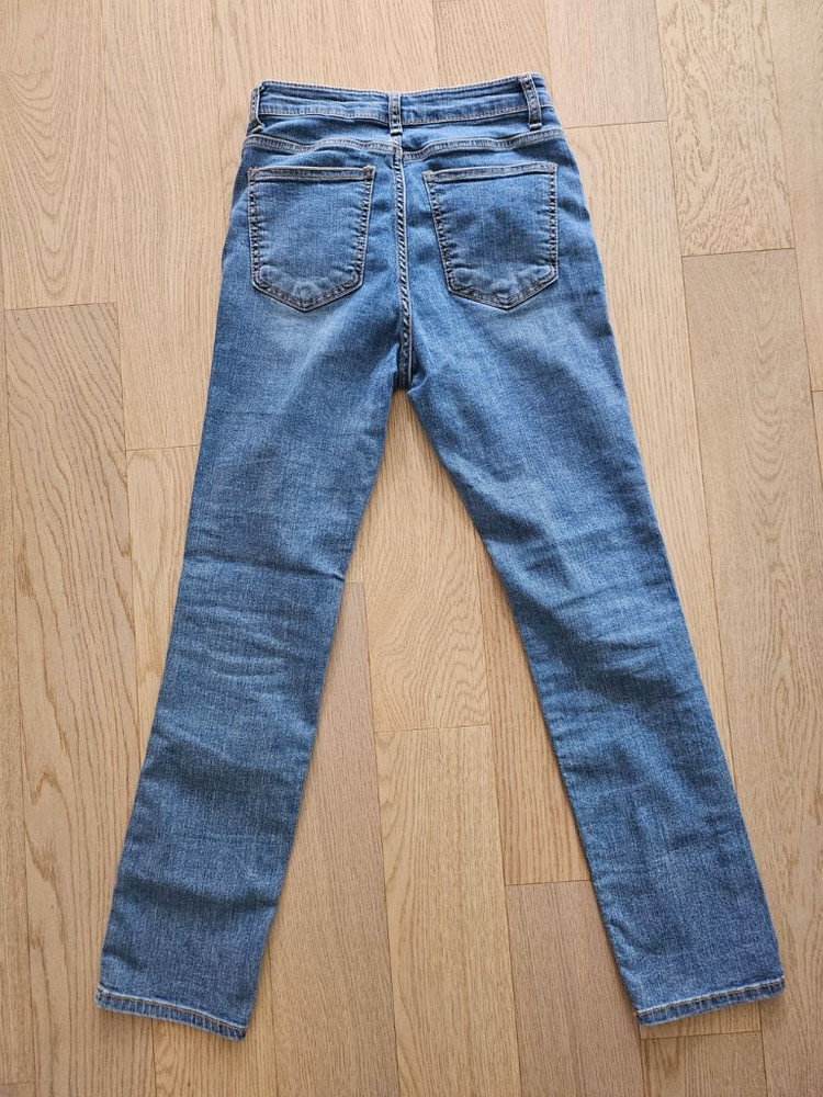 꺌랑 안입었어 청바지 0사이즈 데님 이미지