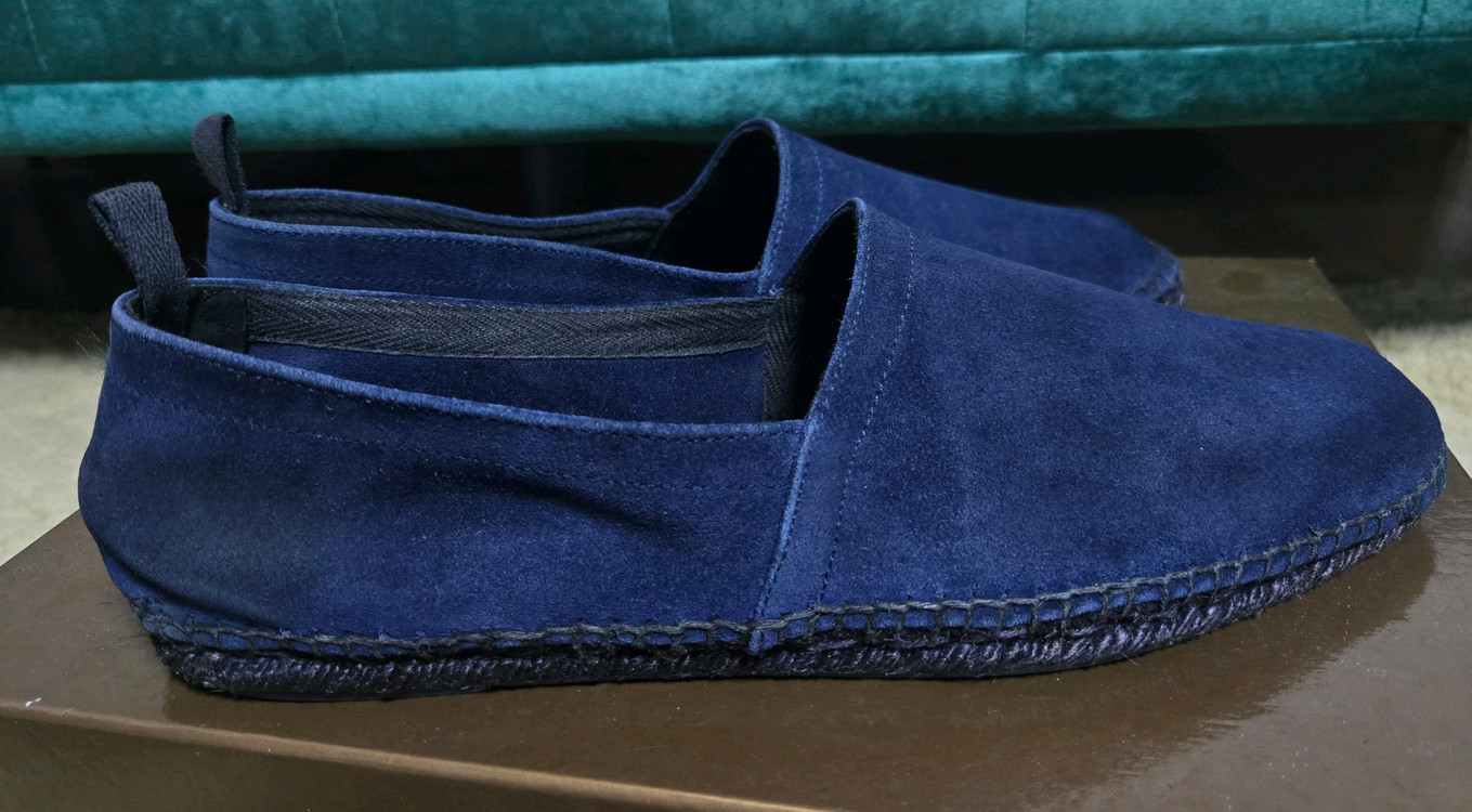 톰포드 스웨이드 에스파듀 10사이즈. 로로피아나,에르메스,브루넬로, 이미지