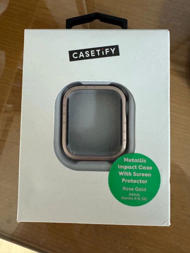 케이스티파이 애플워치 케이스 로즈골드 44mm (Series 4, 5, 6, SE) - 안심되는 중고거래