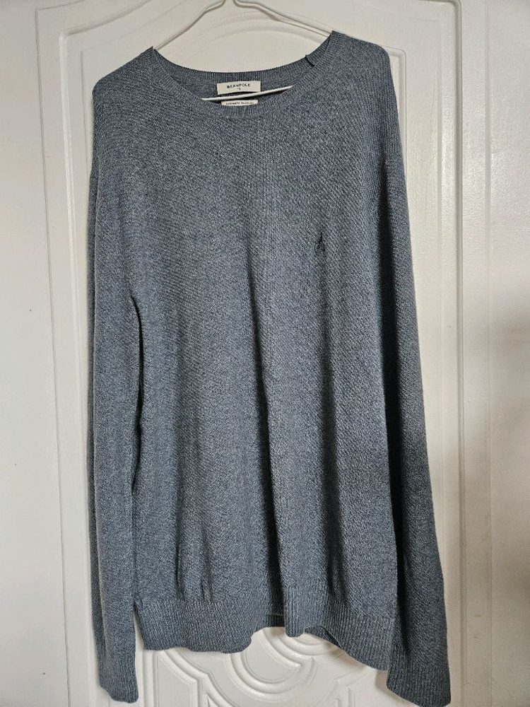 빈폴 캐시미어 얇은봄니트 스웨터 니트 맨투맨 이미지