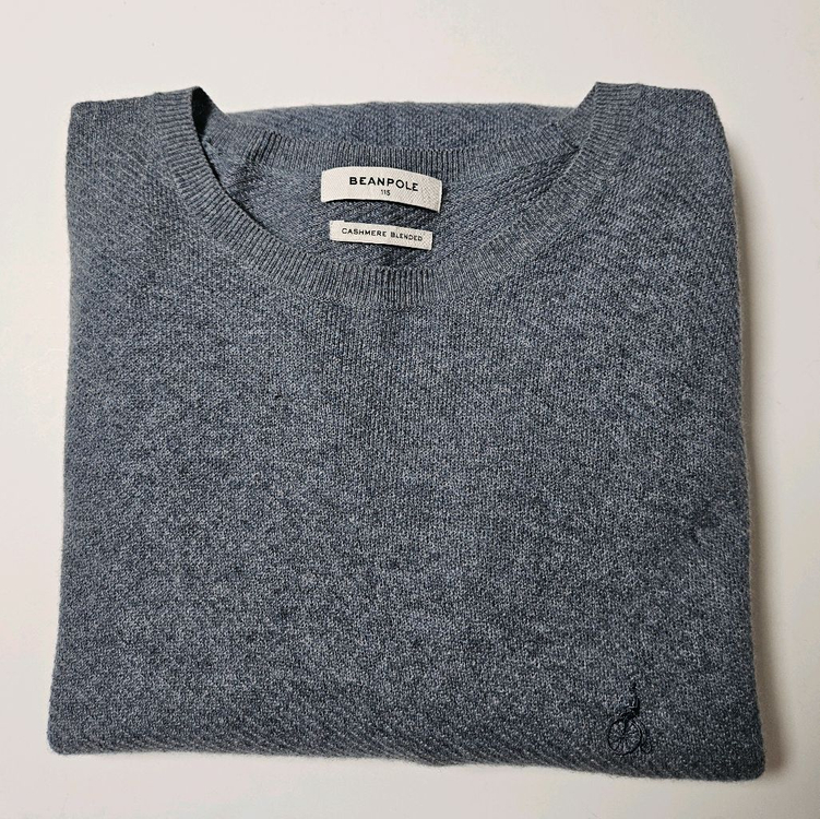 빈폴 캐시미어 얇은봄니트 스웨터 니트 맨투맨 이미지