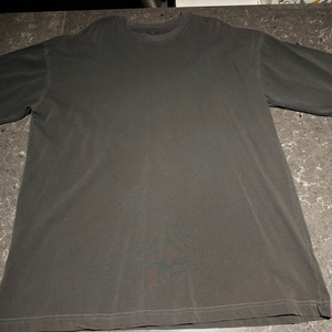 HDEX 메인 백 로고 피그먼트 숏 슬리브 색상 차콜 사이즈 XL 가격 3.5 이미지