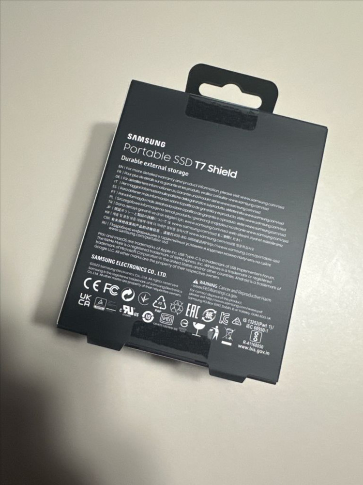삼성 포터블 T7 SSD 1TB 이미지