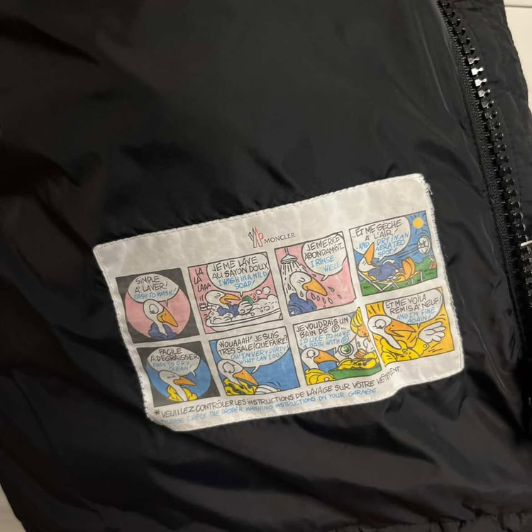 [정품] 몽클레어 클루니 남성패딩 블랙 이미지