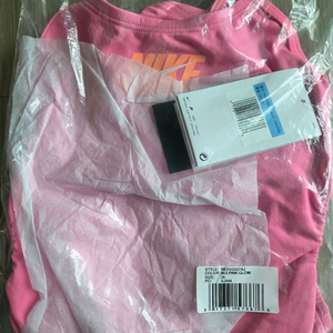 나이키 로고그래픽 컷아웃26 핑크글로우 이미지