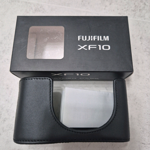 후지필름 XF10 가죽 케이스 블랙 정품 새제품 이미지