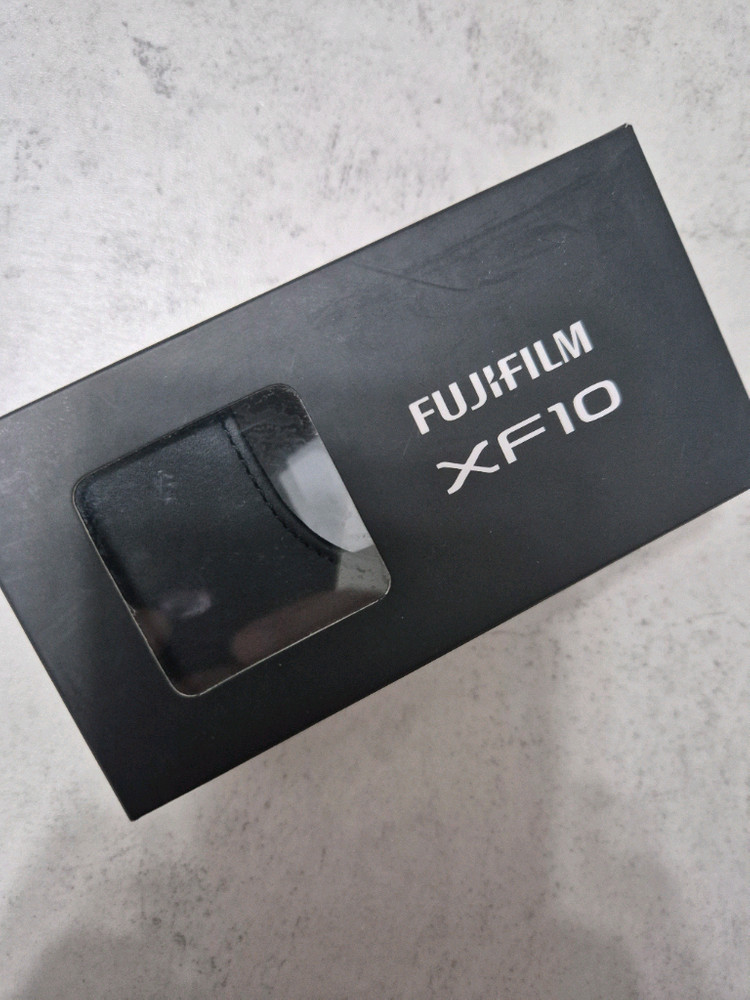 후지필름 XF10 가죽 케이스 블랙 정품 새제품 이미지