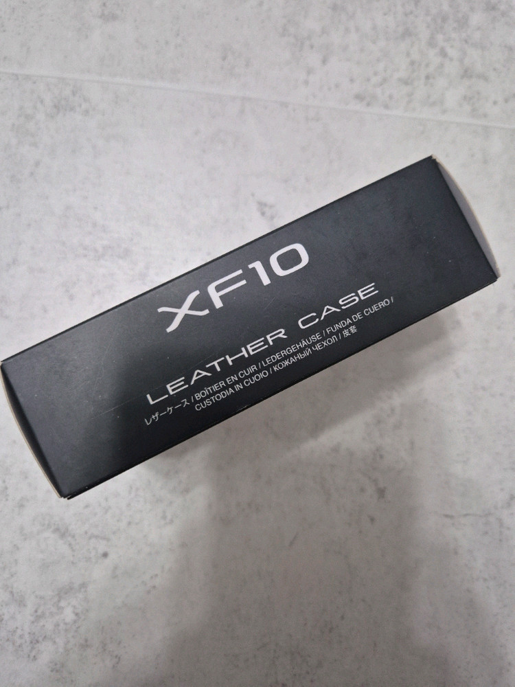 후지필름 XF10 가죽 케이스 블랙 정품 새제품 이미지