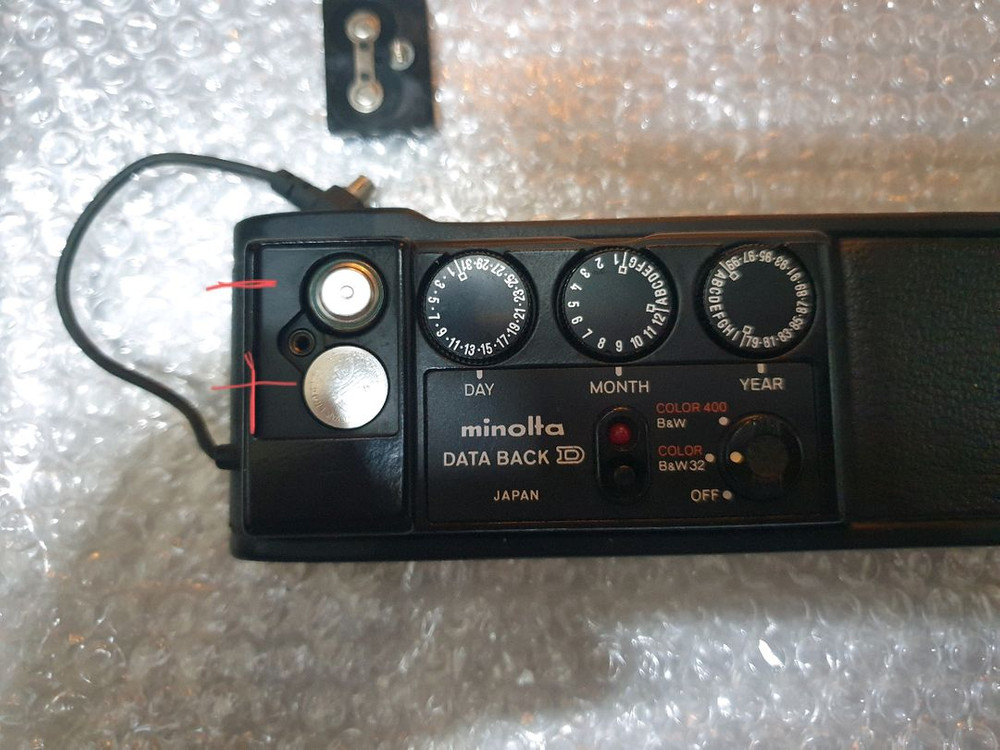 미놀타 XD 데이터백 D (필름카메라용) minolta DATE BACK D 이미지