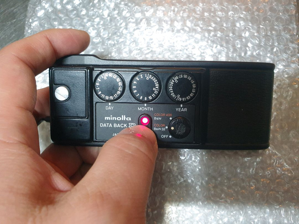 미놀타 XD 데이터백 D (필름카메라용) minolta DATE BACK D 이미지
