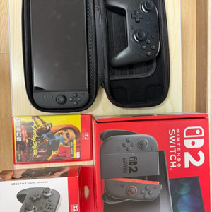 스위치2+조이콘+게임칩(사이버펑크 2077) 이미지